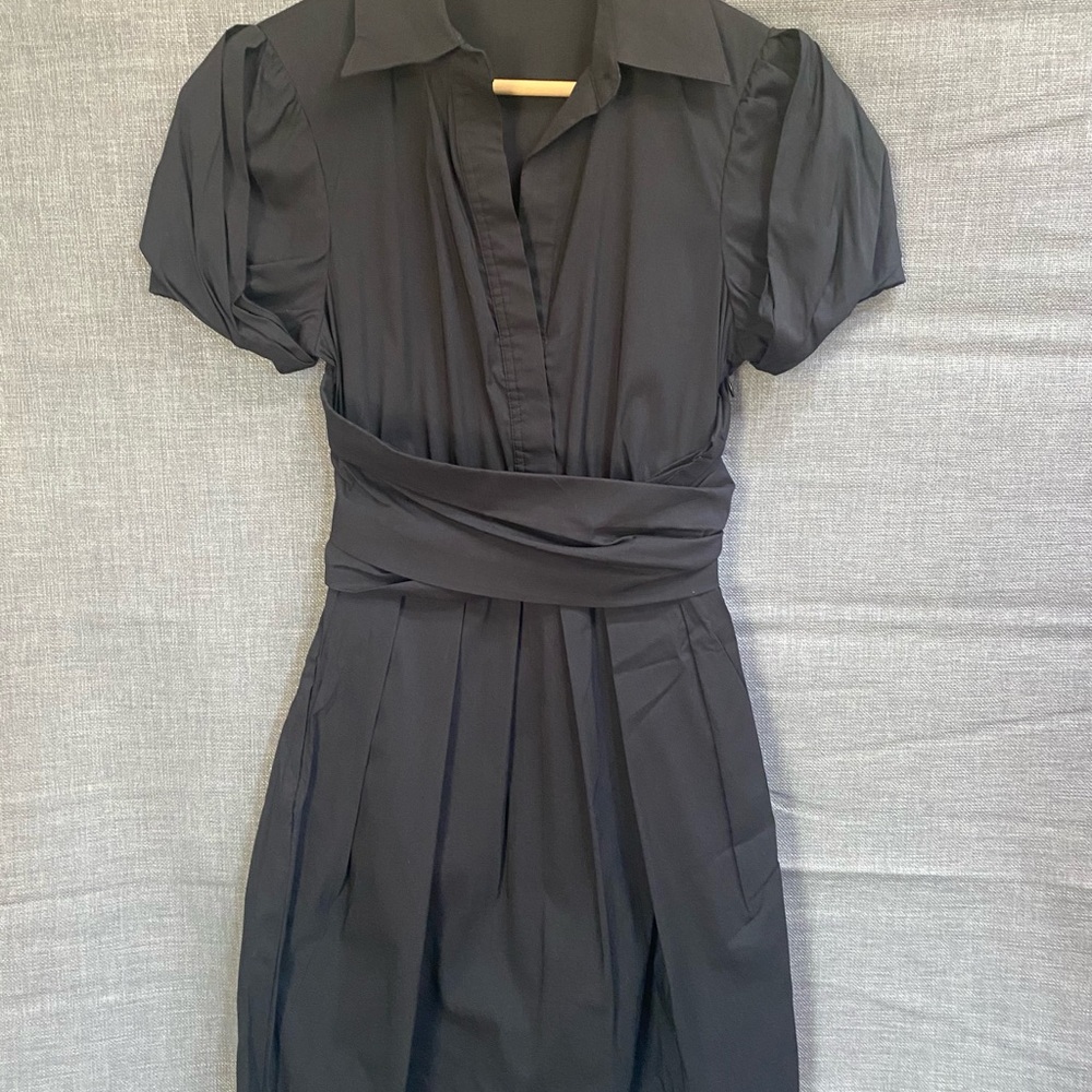 BCBGMaxAzria Black Mini Dress